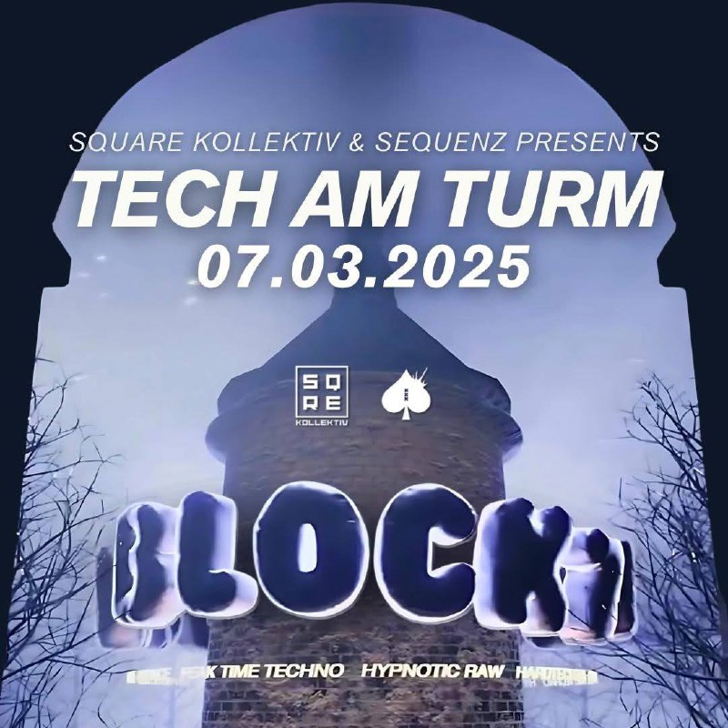 Tech am Turm 2025: Hypnotischer Techno im Block7Club